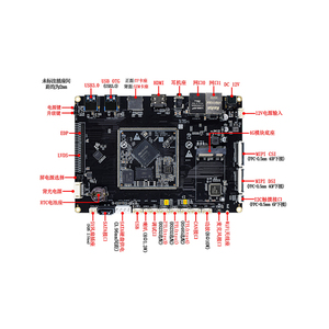 RK3568 Roboter Android Motherboard Unterstützung Android 11/debian/ubuntu18.04/ubuntu 20.04 System mit 2 Gigabit Ethernet Ports - Product Image 4