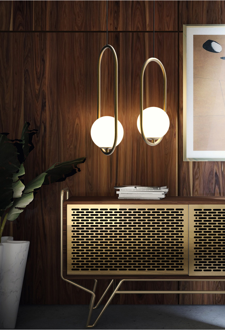 New design restaurant  Natural wood Restaurant Business chandelier pendant lamp
