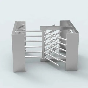 Nuovo design bidirezionale di controllo di accesso di sicurezza Full/mezza altezza tornello, Smart semi-automatico cancelli per la stazione - Product Image 1