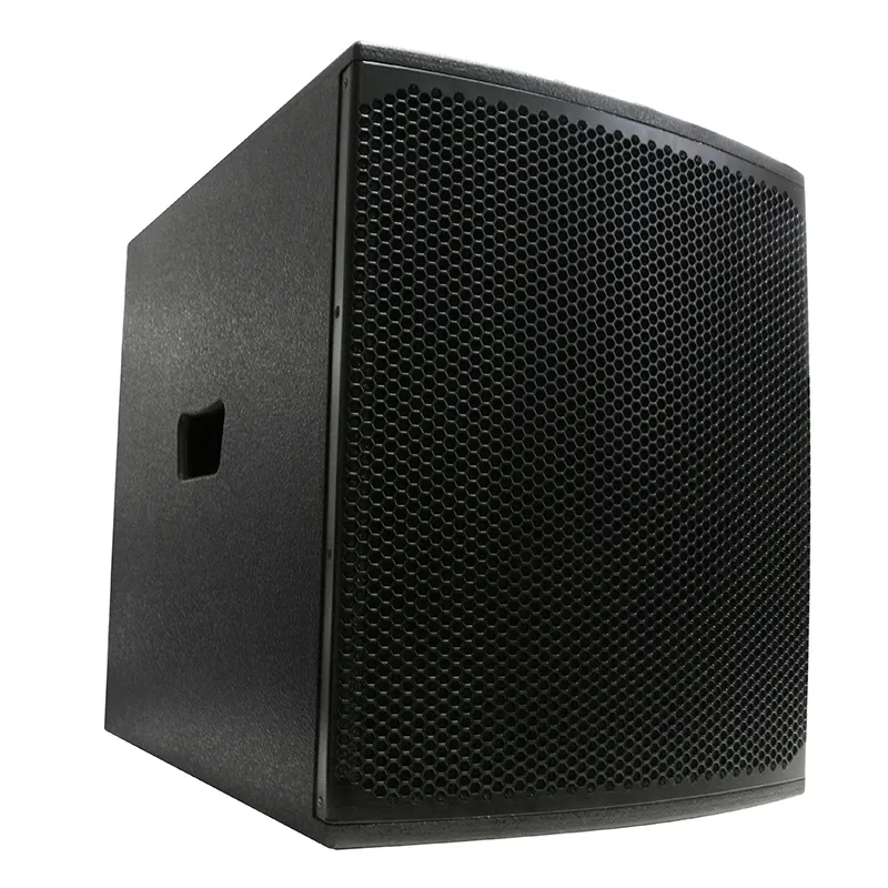 Acc whn18s1 subwoofer de áudio profissional, 1800w alimentado em madeira, classe ativa d, alto-falantes amplificados, caixa subwoofer de 18 polegadas