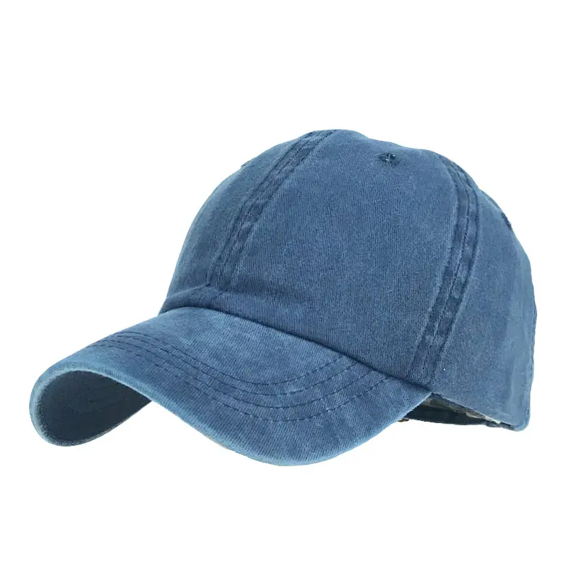पुरानी सादा प्लेट बेसबॉल कैप ठोस रंग टोपी युगल टोपी यूनिसेक्स शुद्ध कपास लाइट प्लेट सन टोपी बनाने के लिए अनुकूलन योग्य धुलाई