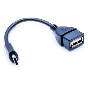 批发高品质成型型USB 2.0母到C型微型USB迷你B USB OTG相机手机电缆 - Product Image 4