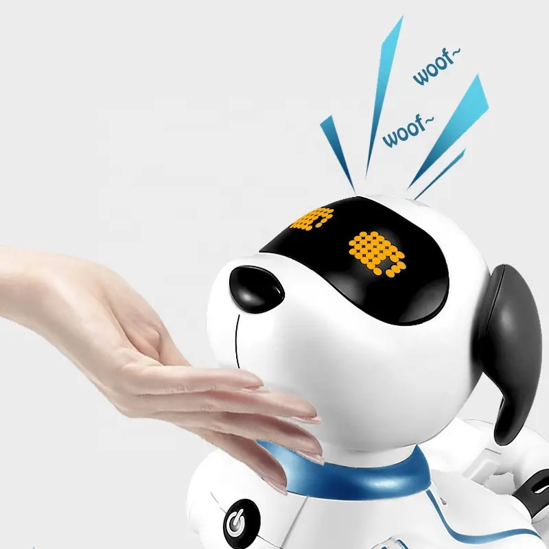 Interaktives Roboter hundes pielzeug Smart Robot Puppy RC Elektronische Haustiere tanzen Programmier bares Roboters pielzeug für Kinder