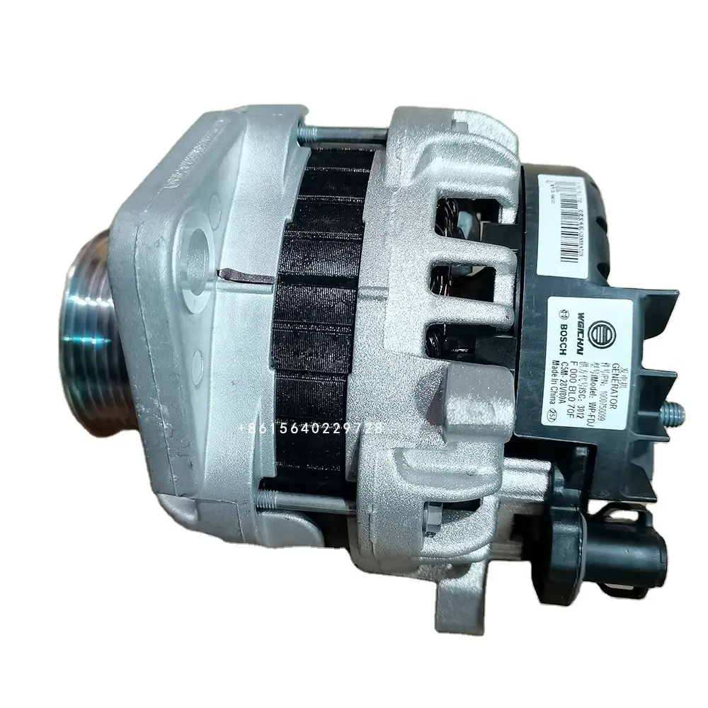 Generador de alternador de coche, piezas de motor bosch 28V 80A, F000BL070F para Weichai WP-FDJ, montaje de alternador