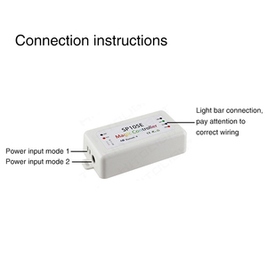 DC5V-24V SP105E WS2811 WS2812B светодиодный контроллер для SK6812 RGB/RGBW APA102 WS2801 пикселей светодиодные ленты - Product Image 5