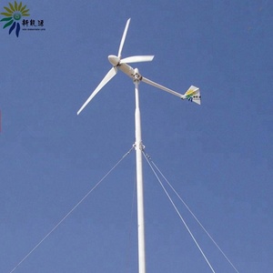 Ev kullanımı için MPPT denetleyicisi ile yatay eksen rüzgar türbini jeneratör 1.5kw çin fabrika - Product Image 4