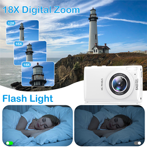 Tragbare Kamera Point and Shoot 64MP 4K HD Digital kamera: Kompaktes Design mit 2,8-Zoll-Display und 18-fachem Digital zoom - Product Image 4