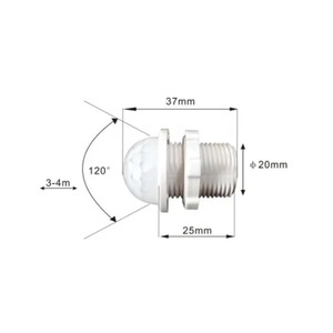 <strong>PIR</strong> <strong>Sensor</strong> Detector Smart Switch 110V 220V LED <strong>PIR</strong> Infrared Motion <strong>Sensor</strong> Light Switch - Product Image 3