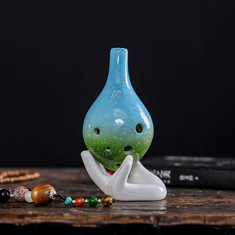 Bleu et vert