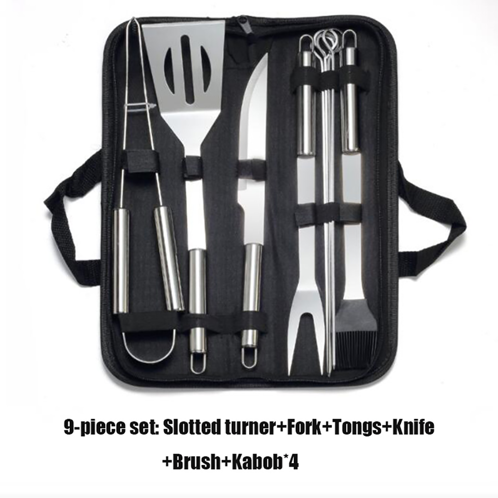 Sac en tissu petite poignée de tube ensemble de 9