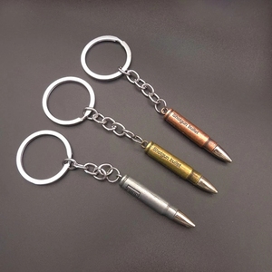 カスタムカーキーホルダーシミュレーション弾丸型キーホルダー高品質ファッション栓抜きキーホルダーメタルキーリング - Product Image 6