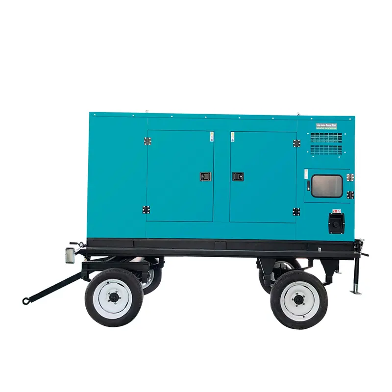 Factory 640kW/800kVA 220V/380V/50Hz Three phase Silent diesel generator set high power fast shipping famous generator with ATS