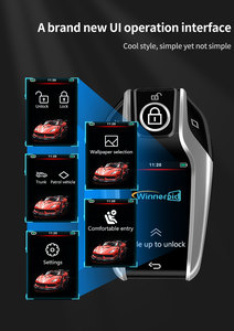 2024 Latest Version Smart <strong>Key</strong> With LCD Screen Display <strong>Key</strong> Universal for B---M--W Touch Screen Car <strong>Keys</strong> Keyless Entry Auto Lock