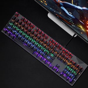 PC <strong>Key</strong> Board Geimer Teclado Para Tabletas 104 <strong>Keys</strong> Glowing Usb Wired <strong>Numeric</strong> Gamer Teclado Metal Mechanical Rgb Gaming <strong>Keyboard</strong> - Product Image 3