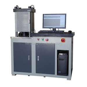 Equipo de prueba de compresión hidráulica de suministro Liangong, probador de presión de alta precisión con servocontrol de YAW-300B - Product Image 1