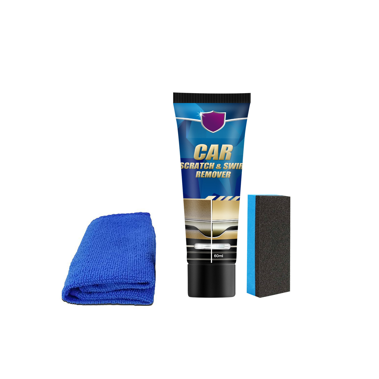 60ml + esponja + paño