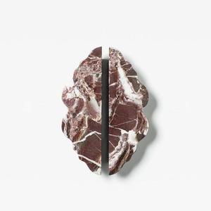 Wabi Sabi tarzı doğal mermer kolu ışık lüks High-end mermer dolap kapı tokmağı yaratıcı dolap kapağı kolu