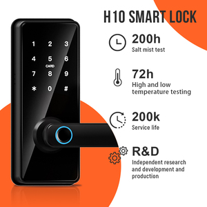 Fernbedienung Smart Türschloss Finger abdruck Digitaler Tastatur code WIFI-Zugang für Home Hotel Smart Türschloss - Product Image 4