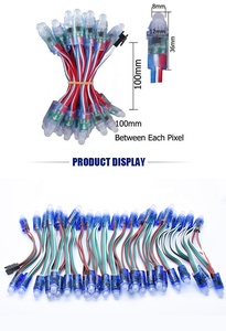 WS2811 12mm <strong>Led</strong> <strong>String</strong> <strong>Pixel</strong> <strong>Light</strong> Diffused Digital RGB <strong>LED</strong> <strong>Pixel</strong> <strong>String</strong> <strong>Light</strong> Individually Addressable <strong>LED</strong> <strong>Pixels</strong> Module - Product Image 3