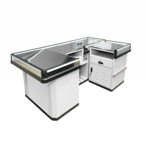 零售店和便利店现金结帐台柜台收银员普通超市柜台 - Product Image 1