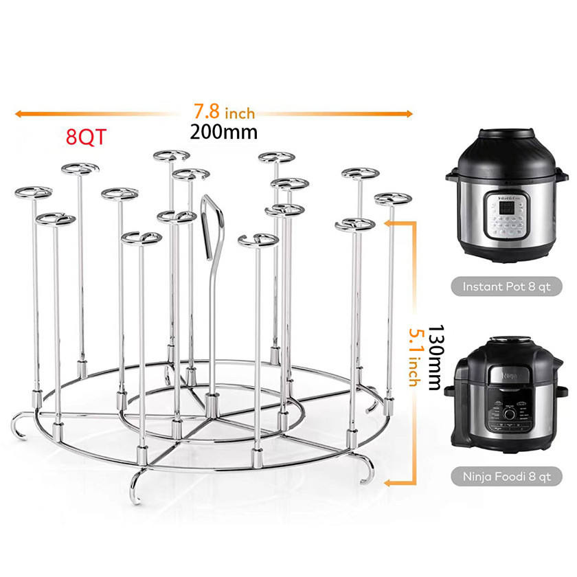 Argent avec 15 brochettes