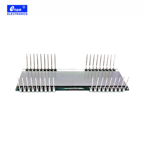 5,0 V TN LCD-Bildschirm 8-stellige 14-Segment-Anzeige Transparente LCD-Glasscheibe von - Product Image 3