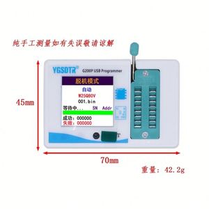 G200P Programador sin conexión Descarga sin conexión SPI FLASH EEPROM Burn Write 24/25/93/45 Burn - Product Image 5