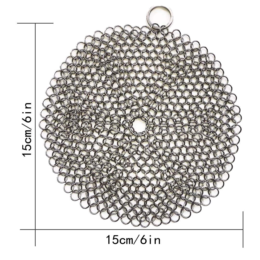 Plata-6x6''Redondo