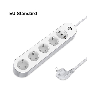 Enchufe USB inteligente Tuya, enchufe Wifi multifunción para interruptor de teléfono móvil, sincronización, regulación europea/estadounidense, corriente nominal de 10A - Product Image 1
