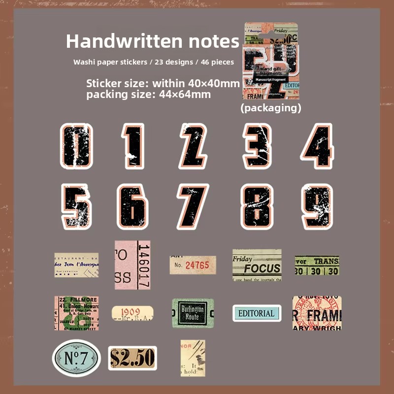 D Handwritten Fragment