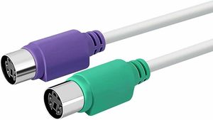 Usb ps/2 PS2 fare klavye dönüştürücü kablo adapterble klavye fare adaptörü dönüştürücü - Product Image 4