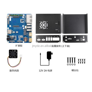 Ahududu Pi CM4 WIFI6 çift Ethernet genişletme kartı HDMI çift MIPI CSI arayüzü makine modülü