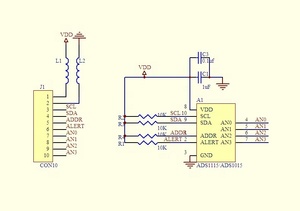 DIYmall orijinal GY-ADS1115 süper Mini ADC modülü 16-Bit 4 kanal I2C Analog dijital dönüştürücü kesme panosu arduino için