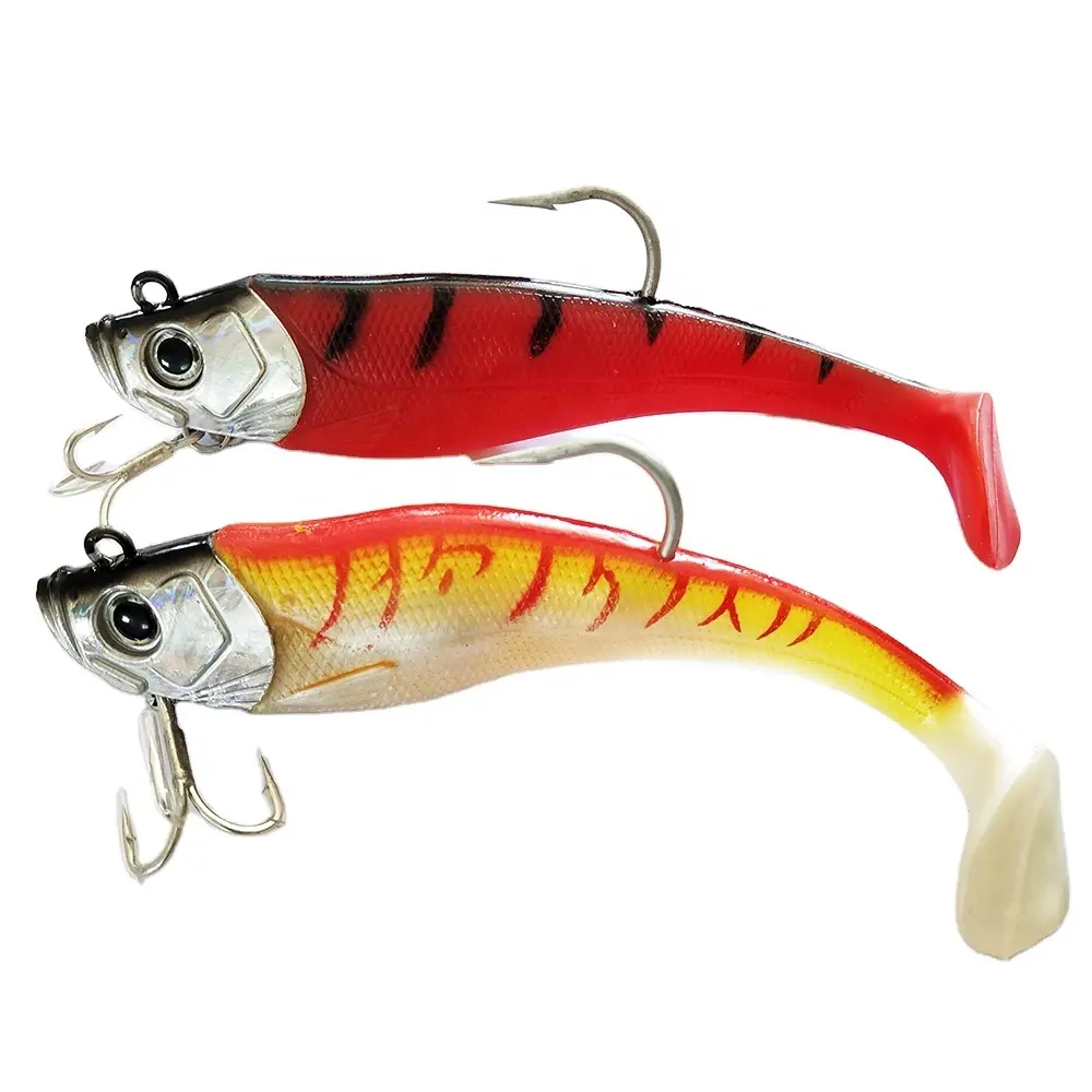 paddle tail 235g big heavy seawater worm lure Soft Plastic lure factory supply pesca decoy OEM Fish Lure LQSL1351