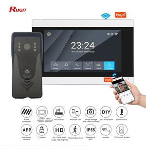 Cheap Price Wifi Indoor Monitor Tuya App Smart <strong>Intercom</strong> <strong>System</strong> <strong>Motion</strong> <strong>Detection</strong> <strong>Video</strong> Door Phone Touch Screen Remote Door Bell - Product Image 5