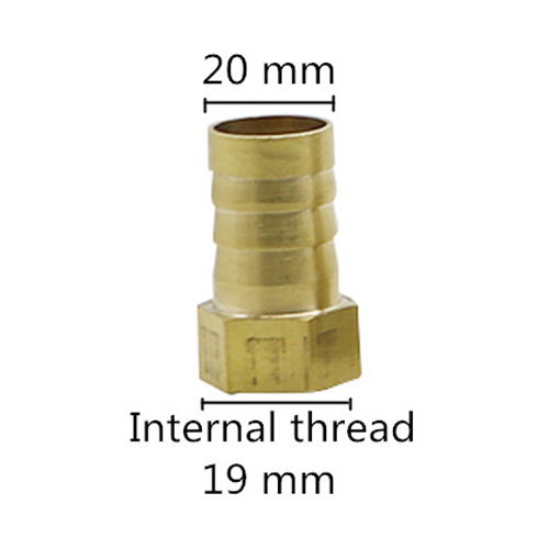 Yellow - 1/2" Female Thread to 19mm