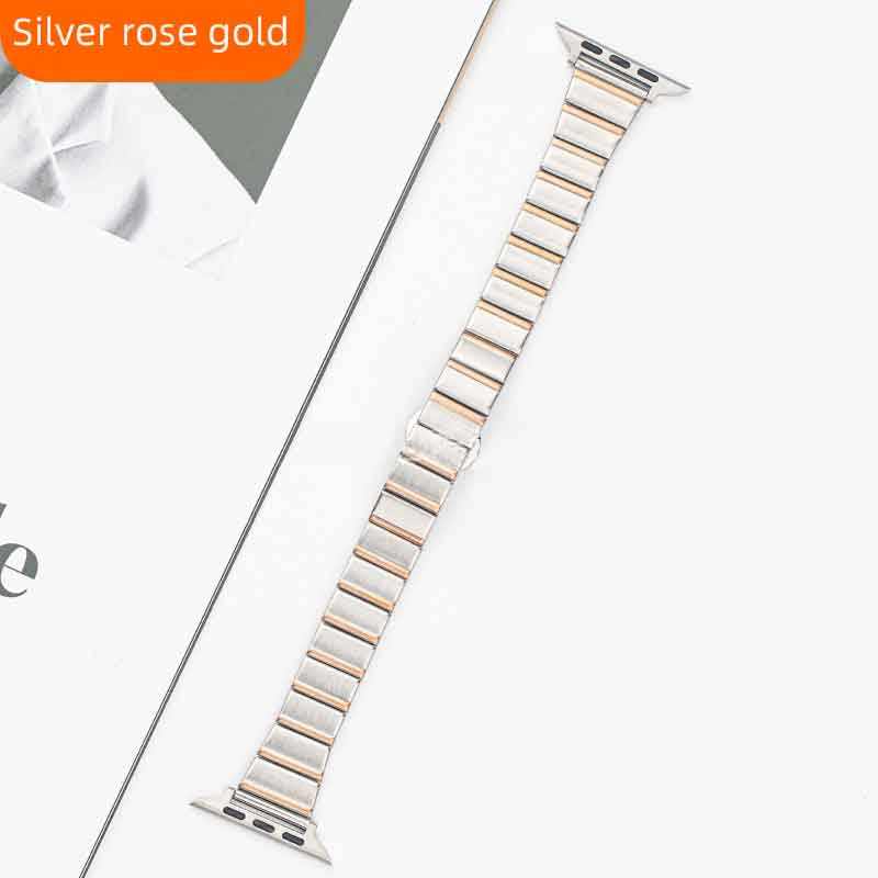 silver rose gold