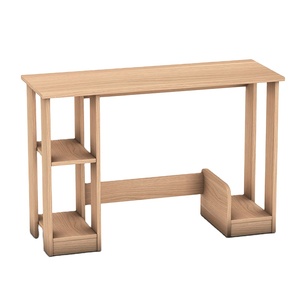 Хит продаж, деревянный стол для домашнего офиса с одной книжной полкой - Product Image 2