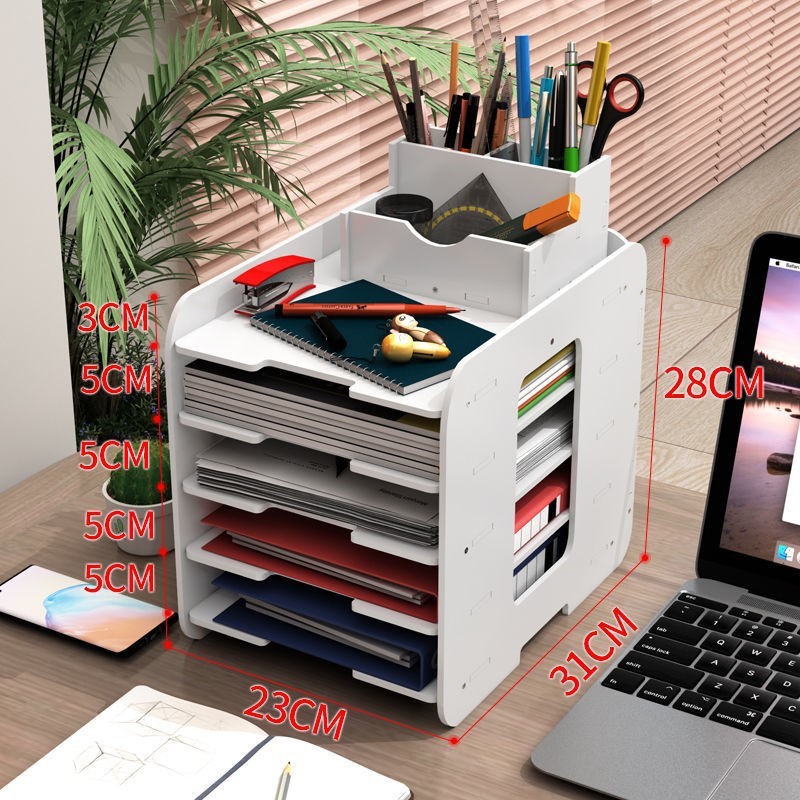 23cm 5-layer pen holder
