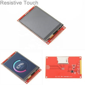 DIYmalls 3,2 "Zoll TFT LCD-Bildschirm SPI-Modul ILI9341 320x240 3,3 V-5V RGB 65K Farbe für Arduino ESP32