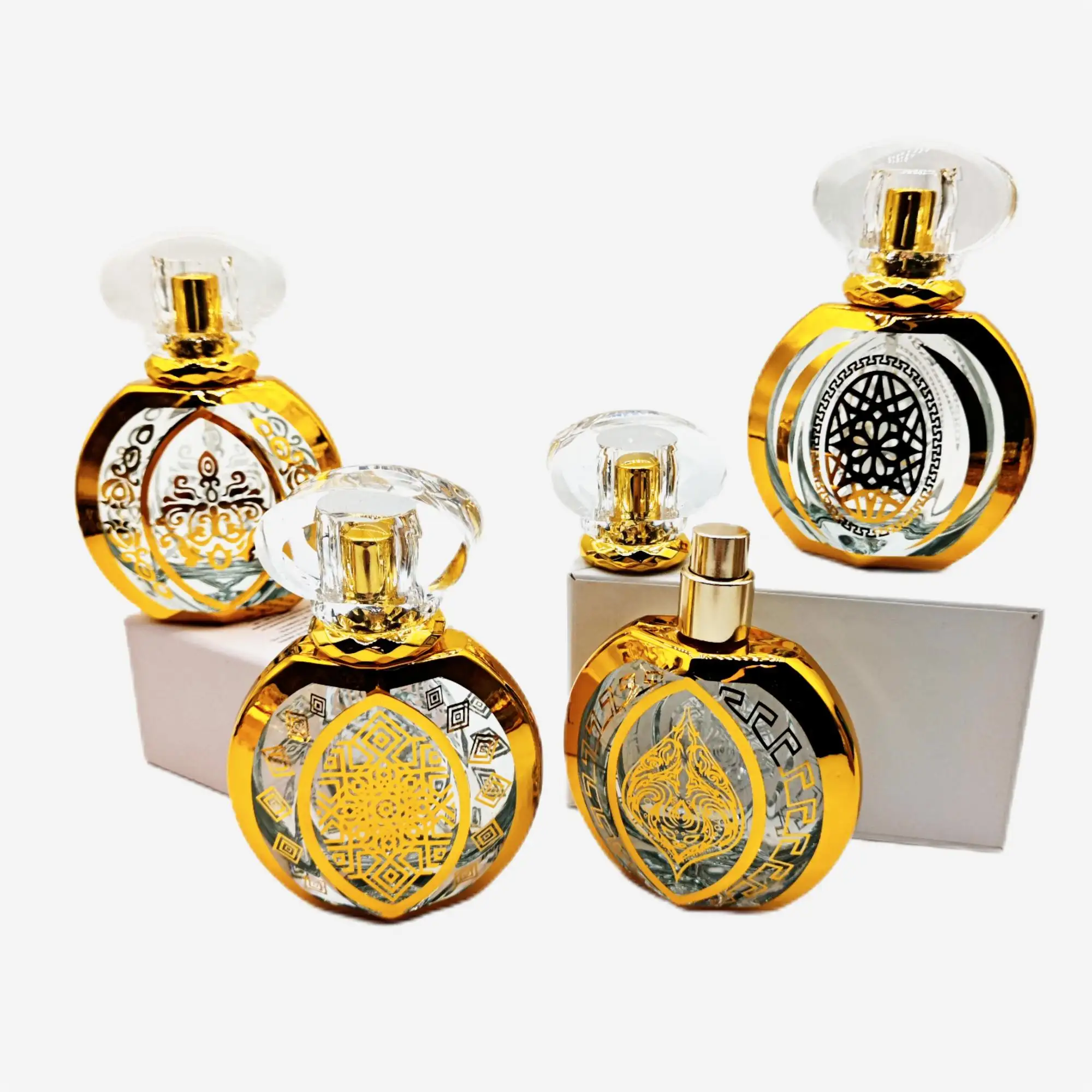 50ml Exquisite perfume bottle Luxury high-end Arab style perfume bottle