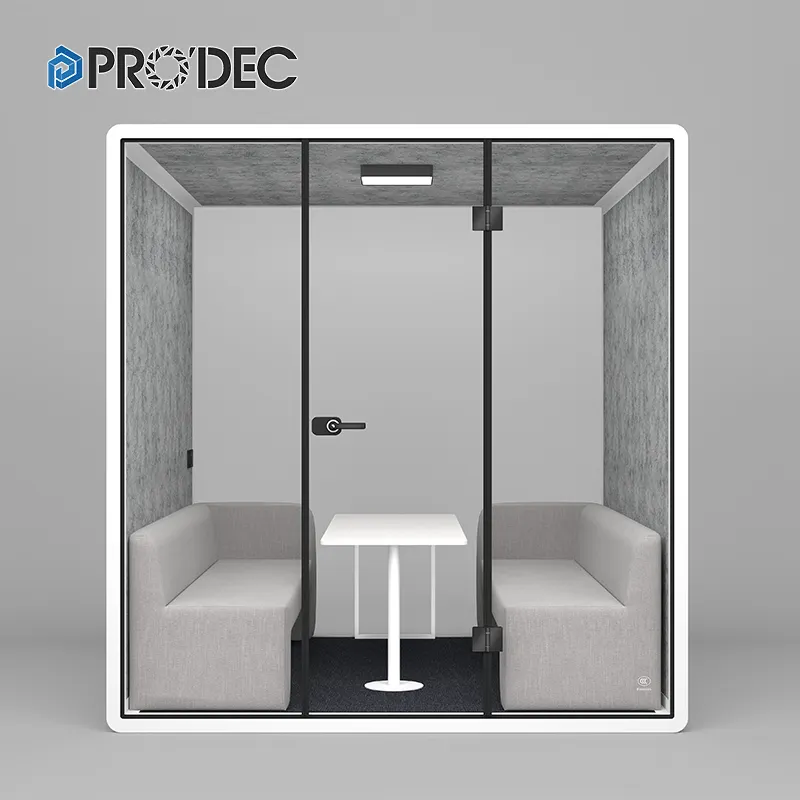 Prefabrik konteyner mobil ofis telefon kutusu l akustik akustik odalar kayıt stüdyosu pod toplantı kabini
