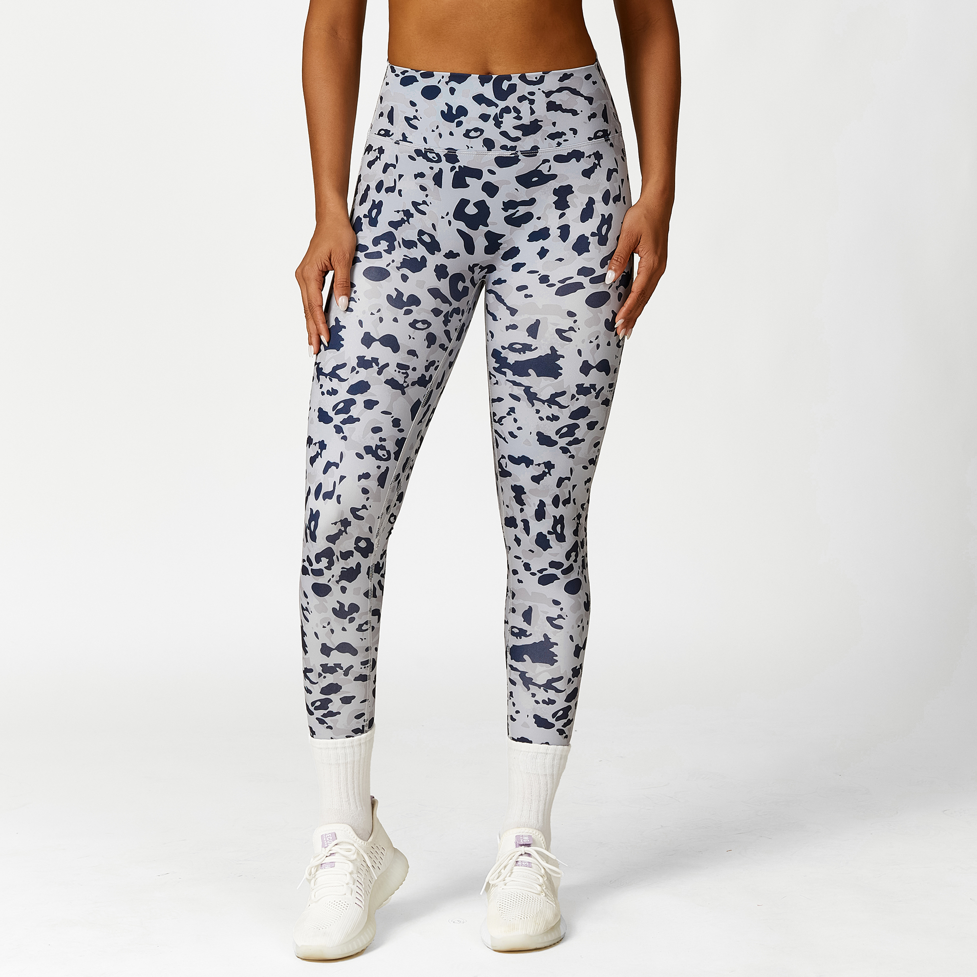 leggings colore grigio chiaro