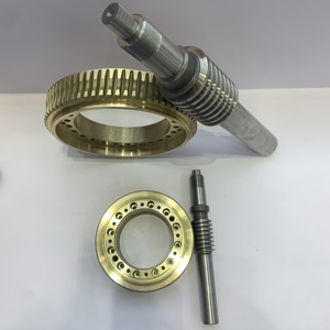 定制高精度数控车床加工小蜗轮小齿轮螺杆轴 - Product Image 2