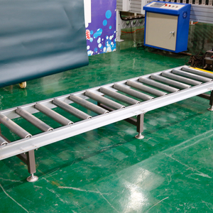 Sistema de transportador de rodillos sin alimentación de almacén de fábrica transportador de rodillos de gravedad manual para carga y descarga