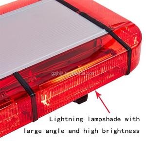 2025 klasik tarzı çift renk Led ambulans araba çatı ışıkları dikkat için Cop ışık araba için - Product Image 6