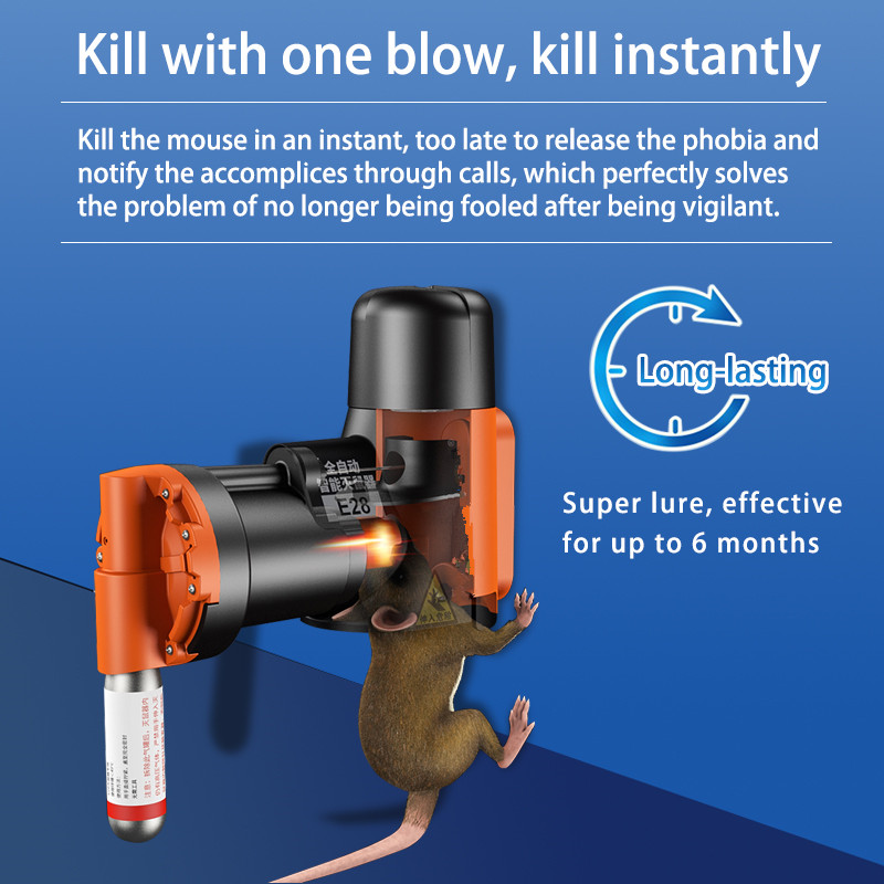 hot sale gas pressure automatic intelligent mouse control trap gas pest control traps Rat & Mouse Trap humane rat killer