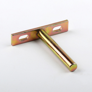 <strong>T</strong>-shaped Invisible Corner <strong>Code</strong> With Nickel Plated and Colored Zinc Iron Shelf Bracket - Product Image 2
