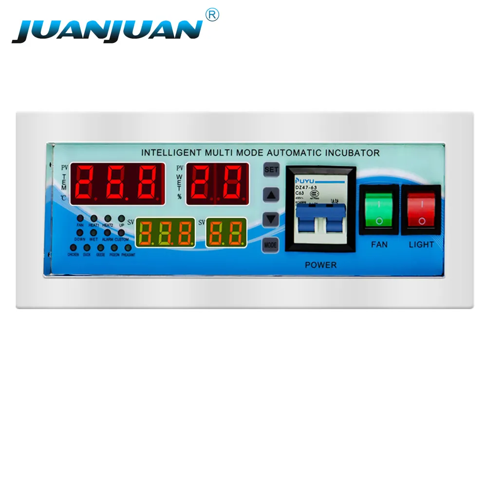 XM-18E 자동 농장 가금류 인큐베이터 비둘기 거위 오리 닭 계란 부화 도구 디지털 계란 인큐베이터