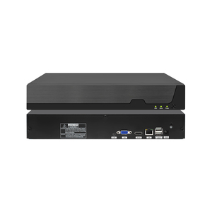 JideTech NVR 20CH 8MP NVR Entrada y salida Grabadora de video en red H.265 Soporte 1 disco duro Max 14TB HDMI hasta salida 4K - Product Image 1